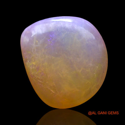 2.00 Cts Natural Australian Fire Opal Fancy Cabochon Loose Gemstone For Jewelry 12x10x3 mm AF-950