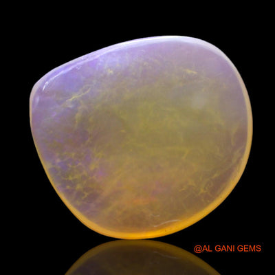 2.00 Cts Natural Australian Fire Opal Fancy Cabochon Loose Gemstone For Jewelry 12x10x3 mm AF-950