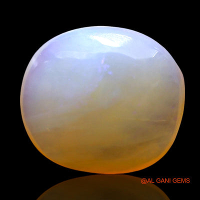 3.00 Cts Natural Australian Fire Opal Loose Gemstone Oval Cabochon 12x10x4 mm AF-951
