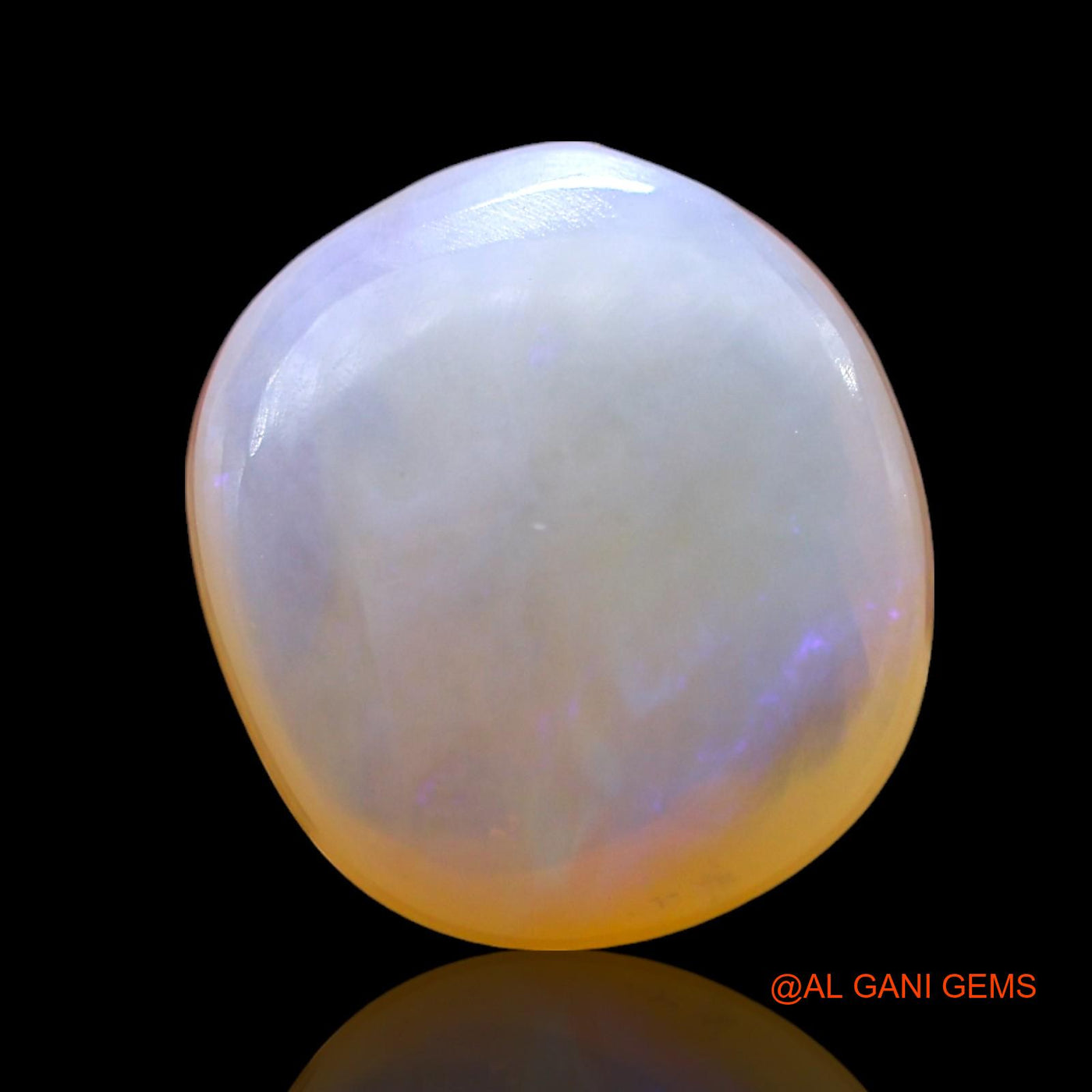 3.00 Cts Natural Australian Fire Opal Loose Gemstone Oval Cabochon 12x10x4 mm AF-951