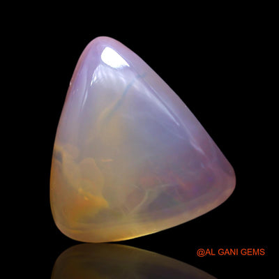 3.00 Cts Natural Australian Fire Opal Loose Gemstone Trillion Cabochon 11x10x4 mm AF-953