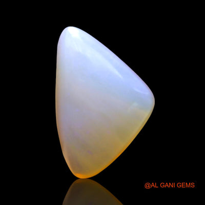 Natural Fire Opal Gemstone 3.00 Cts Loose Trillion Cabochon From Australia 12x8x5 mm AF-954