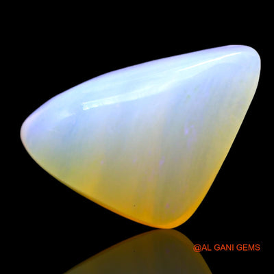 Natural Fire Opal Gemstone 3.00 Cts Loose Trillion Cabochon From Australia 12x8x5 mm AF-954