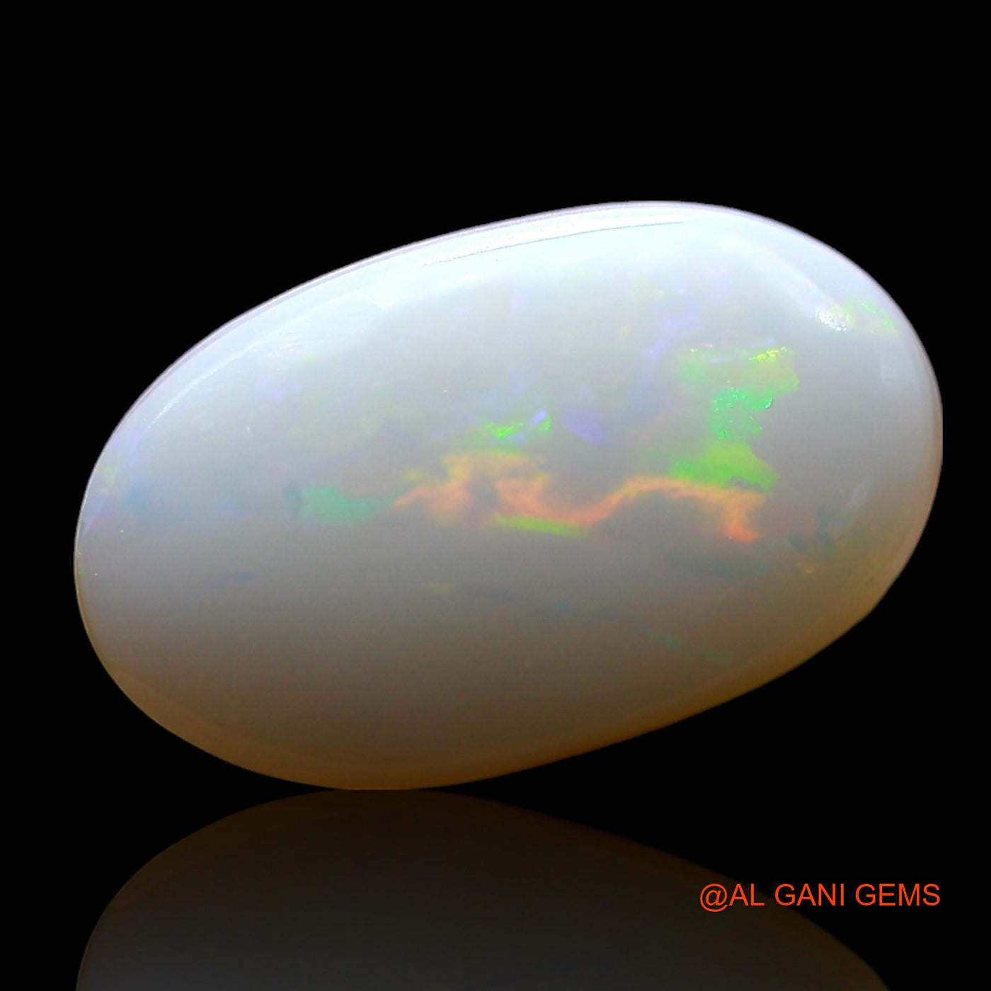 2.00 Cts Natural Australian Fire Opal Loose Gemstone Oval Cabochon 13x8x3 mm AF-956