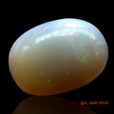 Natural Untreated Fire Opal Loose Gemstone Oval Cabochon From Australia 2.00 Cts 12x9x3 mm AF-957