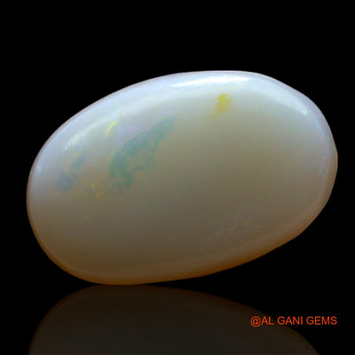 Natural Untreated Fire Opal Loose Gemstone Oval Cabochon From Australia 2.00 Cts 13x8x2 mm AF-958
