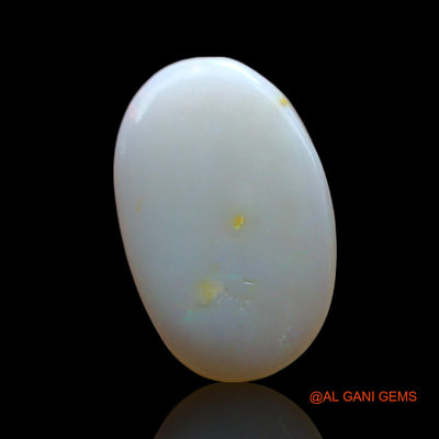 Natural Untreated Fire Opal Loose Gemstone Oval Cabochon From Australia 2.00 Cts 13x8x2 mm AF-958
