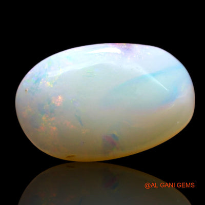 2.00 Cts Natural Australian Fire Opal Loose Gemstone Oval Cabochon 12x8x3 mm AF-959