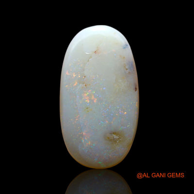 4.00 Cts Unheated Australian Fire Opal Loose Gemstone Oval Cabochon Natural 17x9x3 mm AF-95