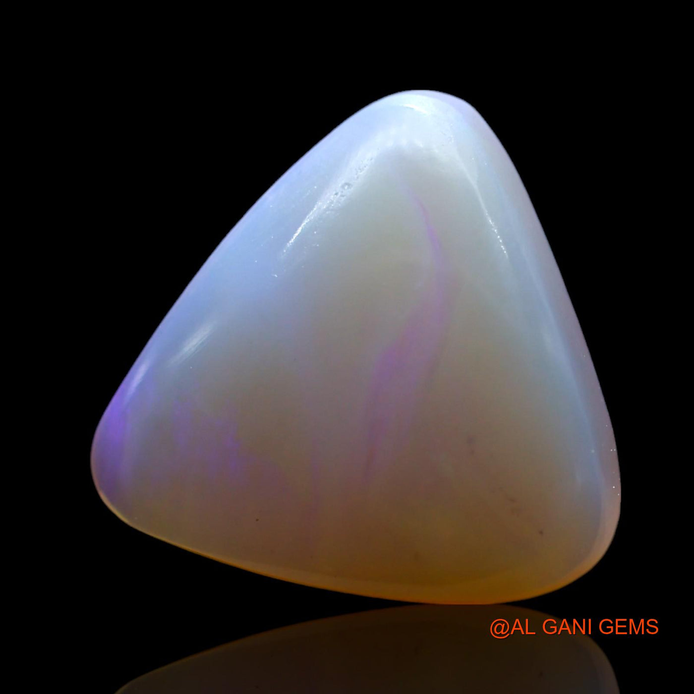 2.00 Cts Natural Australian Fire Opal Loose Gemstone Trillion Cabochon 11x11x3 mm AF-962