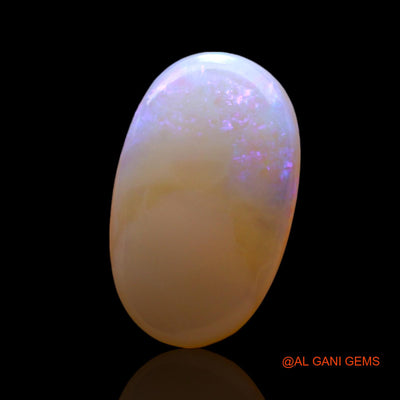 Natural Untreated Fire Opal Loose Gemstone Oval Cabochon From Australia 2.00 Cts 13x8x3 mm AF-964