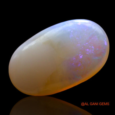 Natural Untreated Fire Opal Loose Gemstone Oval Cabochon From Australia 2.00 Cts 13x8x3 mm AF-964