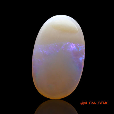 Natural Untreated Fire Opal Loose Gemstone Oval Cabochon From Australia 2.00 Cts 13x8x3 mm AF-964
