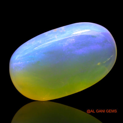 3.00 Cts Natural Australian Fire Opal Loose Gemstone Oval Cabochon 13x7x4 mm AF-966