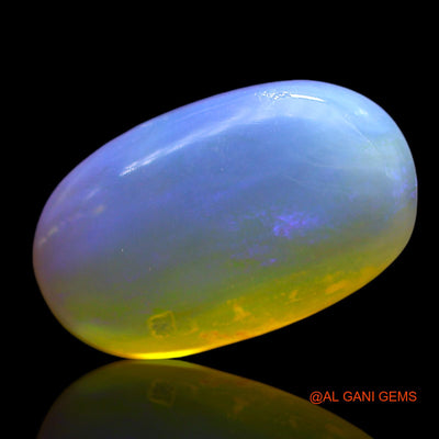 3.00 Cts Natural Australian Fire Opal Loose Gemstone Oval Cabochon 13x7x4 mm AF-966