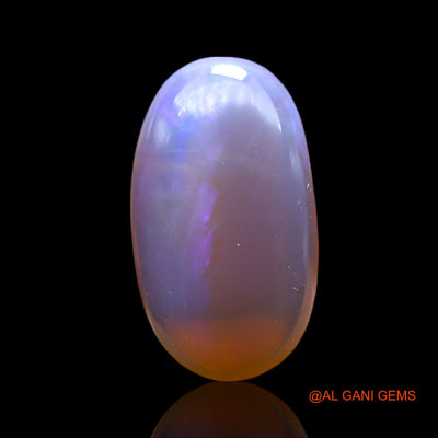 Natural Untreated Fire Opal Loose Gemstone Oval Cabochon From Australia 2.00 Cts 13x7x3 mm AF-968