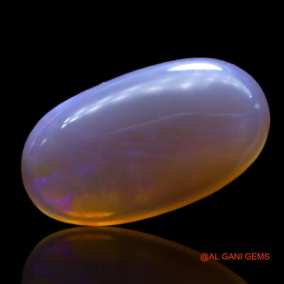 Natural Untreated Fire Opal Loose Gemstone Oval Cabochon From Australia 2.00 Cts 13x7x3 mm AF-968