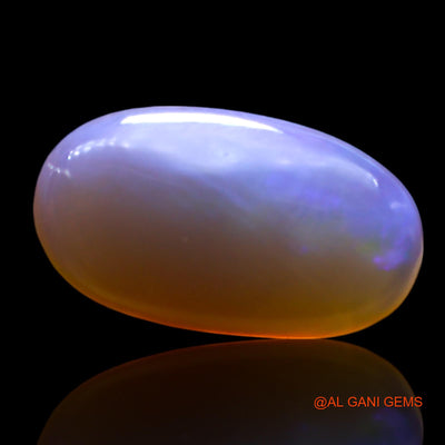 Natural Untreated Fire Opal Loose Gemstone Oval Cabochon From Australia 2.00 Cts 13x7x3 mm AF-968