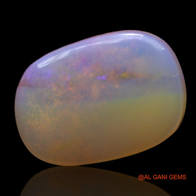 2.00 Cts Unheated Australian Fire Opal Loose Gemstone Oval Cabochon Natural 12x8x3 mm AF-971