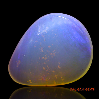 2.00 Cts Unheated Australian Fire Opal Loose Gemstone Pear Cabochon Natural 12x9x3 mm AF-973