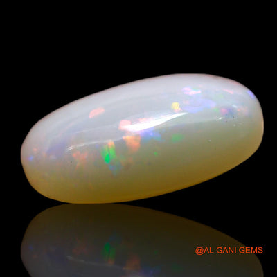 3.00 Cts Natural Australian Fire Opal Loose Gemstone Oval Cabochon 12x8x4 mm AF-974