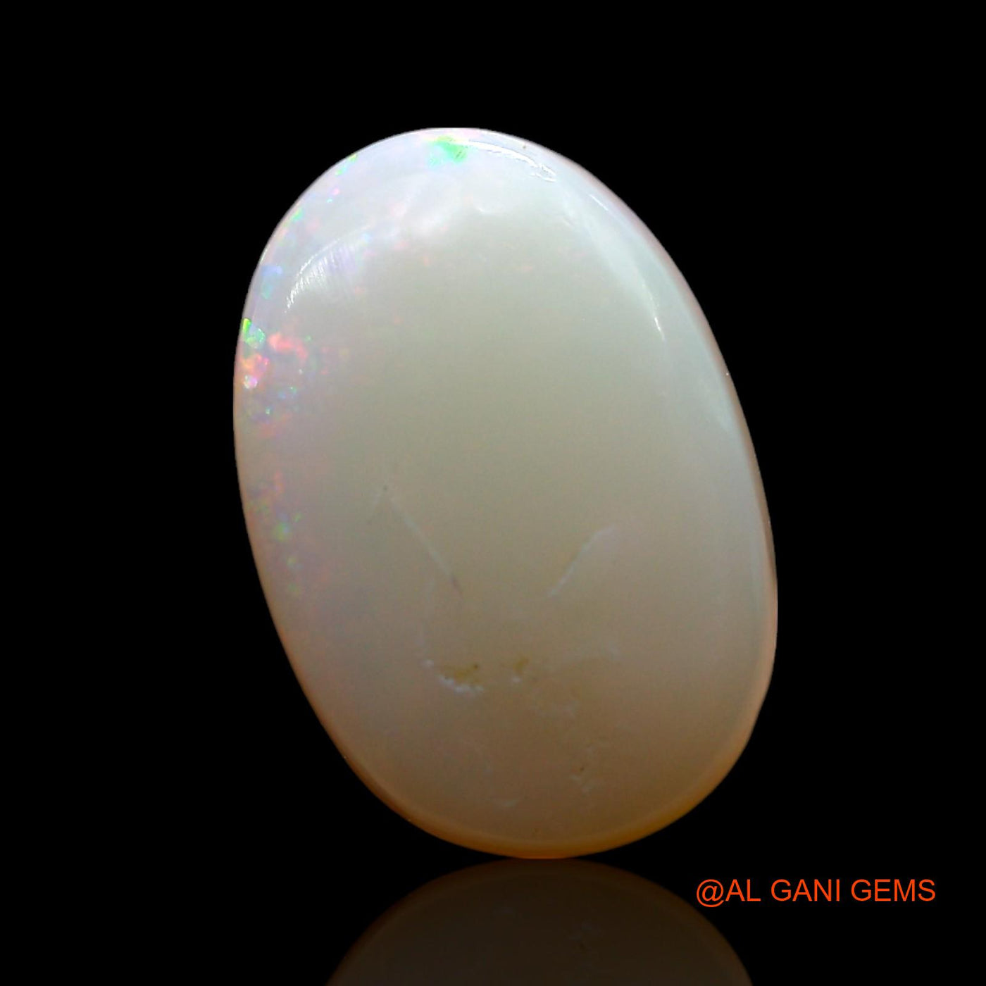 3.00 Cts Natural Australian Fire Opal Loose Gemstone Oval Cabochon 12x8x4 mm AF-974