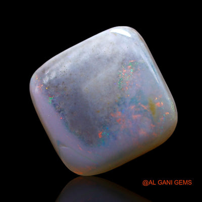 Natural Fire Opal Gemstone 3.00 Cts Loose Square Cabochon From Australia 10x10x3 mm AF-975