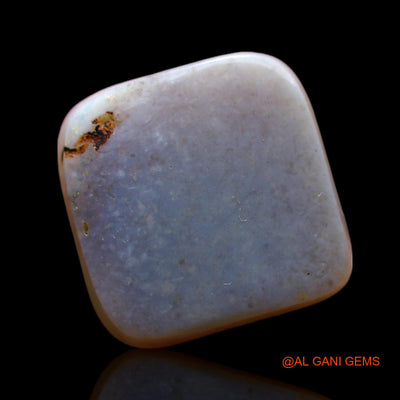 Natural Fire Opal Gemstone 3.00 Cts Loose Square Cabochon From Australia 10x10x3 mm AF-975
