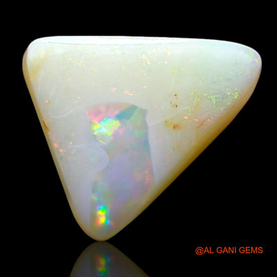 2.00 Cts Natural Australian Fire Opal Loose Gemstone Trillion Cabochon 11x9x3 mm AF-976