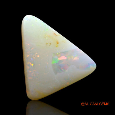 2.00 Cts Natural Australian Fire Opal Loose Gemstone Trillion Cabochon 11x9x3 mm AF-976
