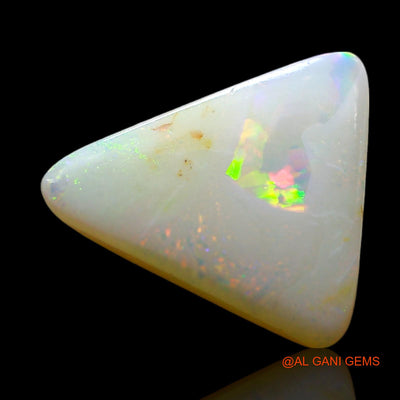 2.00 Cts Natural Australian Fire Opal Loose Gemstone Trillion Cabochon 11x9x3 mm AF-976