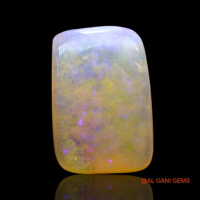 2.00 Cts Unheated Australian Fire Opal Loose Gemstone Square Cabochon Natural 11x7x4 mm AF-977