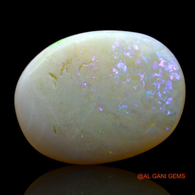 Natural Untreated Fire Opal Loose Gemstone Oval Cabochon From Australia 5.00 Cts 16x12x3 mm AF-97