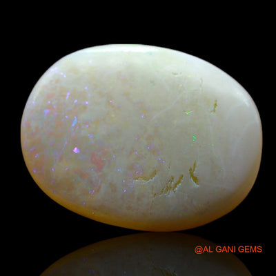 Natural Untreated Fire Opal Loose Gemstone Oval Cabochon From Australia 5.00 Cts 16x12x3 mm AF-97
