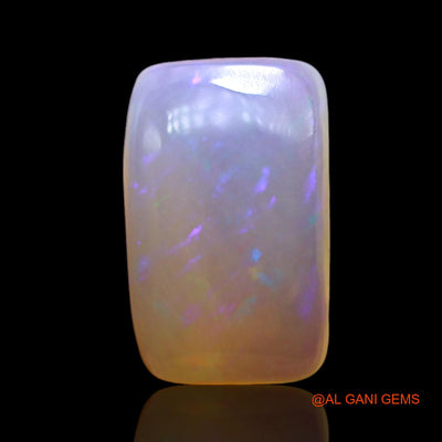 Natural Fire Opal Gemstone 2.00 Cts Loose Square Cabochon From Australia 11x7x3 mm AF-982