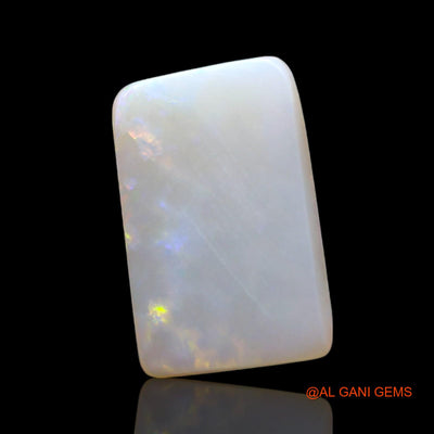 1.00 Cts Natural Australian Fire Opal Square Cabochon Loose Gemstone For Jewelry 11x7x2 mm AF-983
