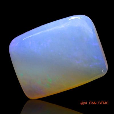 2.00 Cts Unheated Australian Fire Opal Loose Gemstone Square Cabochon Natural 10x8x3 mm AF-984