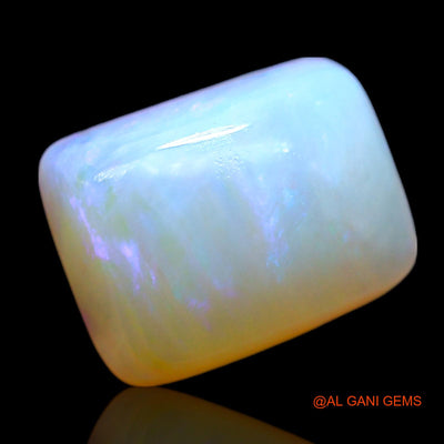Natural Untreated Fire Opal Loose Gemstone Square Cabochon From Australia 2.00 Cts 10x7x4 mm AF-985