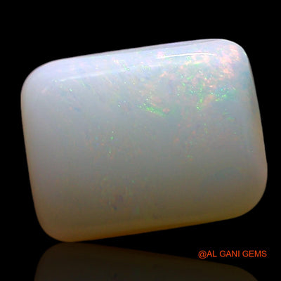 2.00 Cts Natural Australian Fire Opal Loose Gemstone Square Cabochon 9x7x4 mm AF-987
