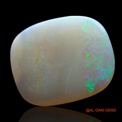 3.00 Cts Natural Australian Fire Opal Loose Gemstone Oval Cabochon 15x12x2 mm AF-98