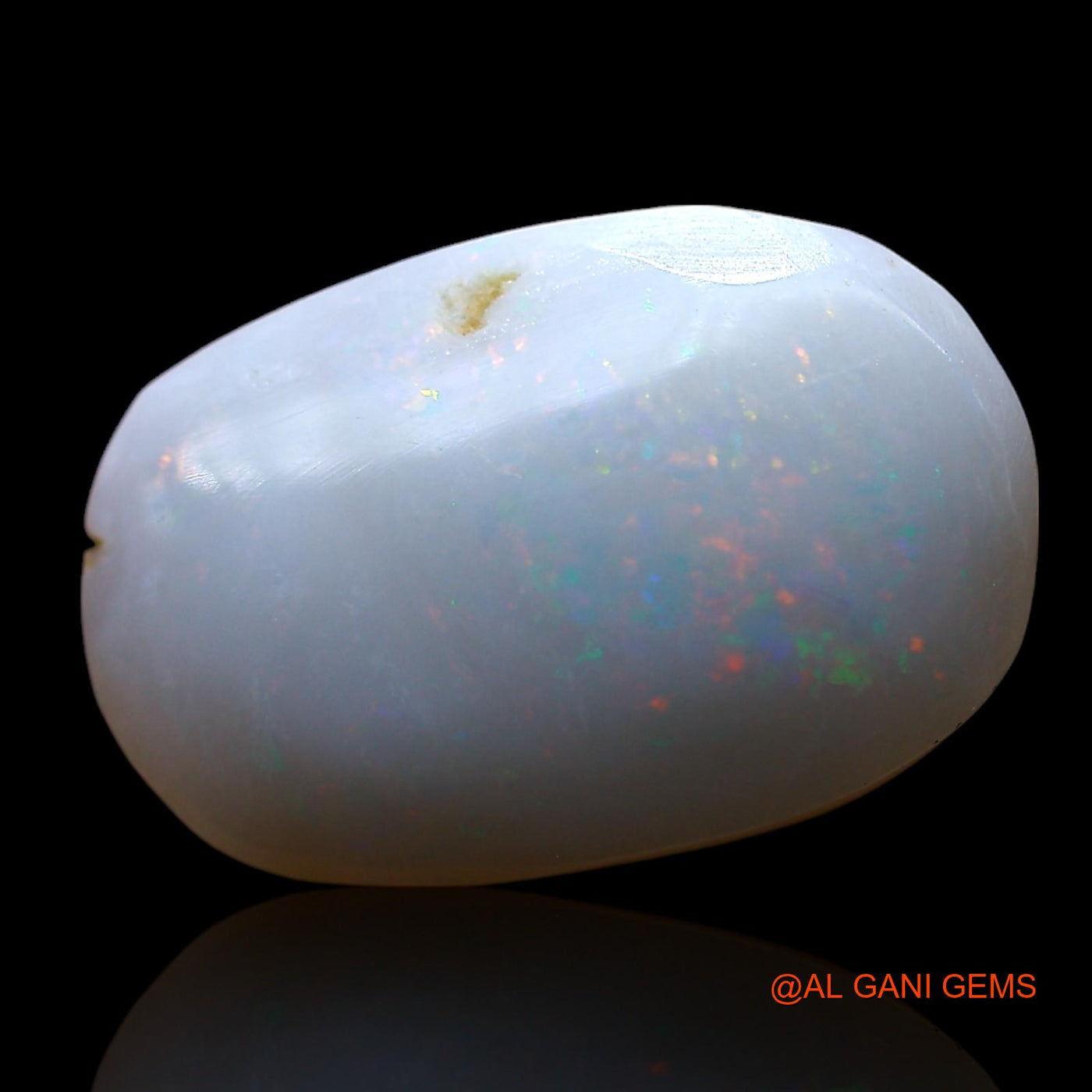 3.00 Cts Natural Australian Fire Opal Oval Cabochon Loose Gemstone For Jewelry 15x10x3 mm AF-992