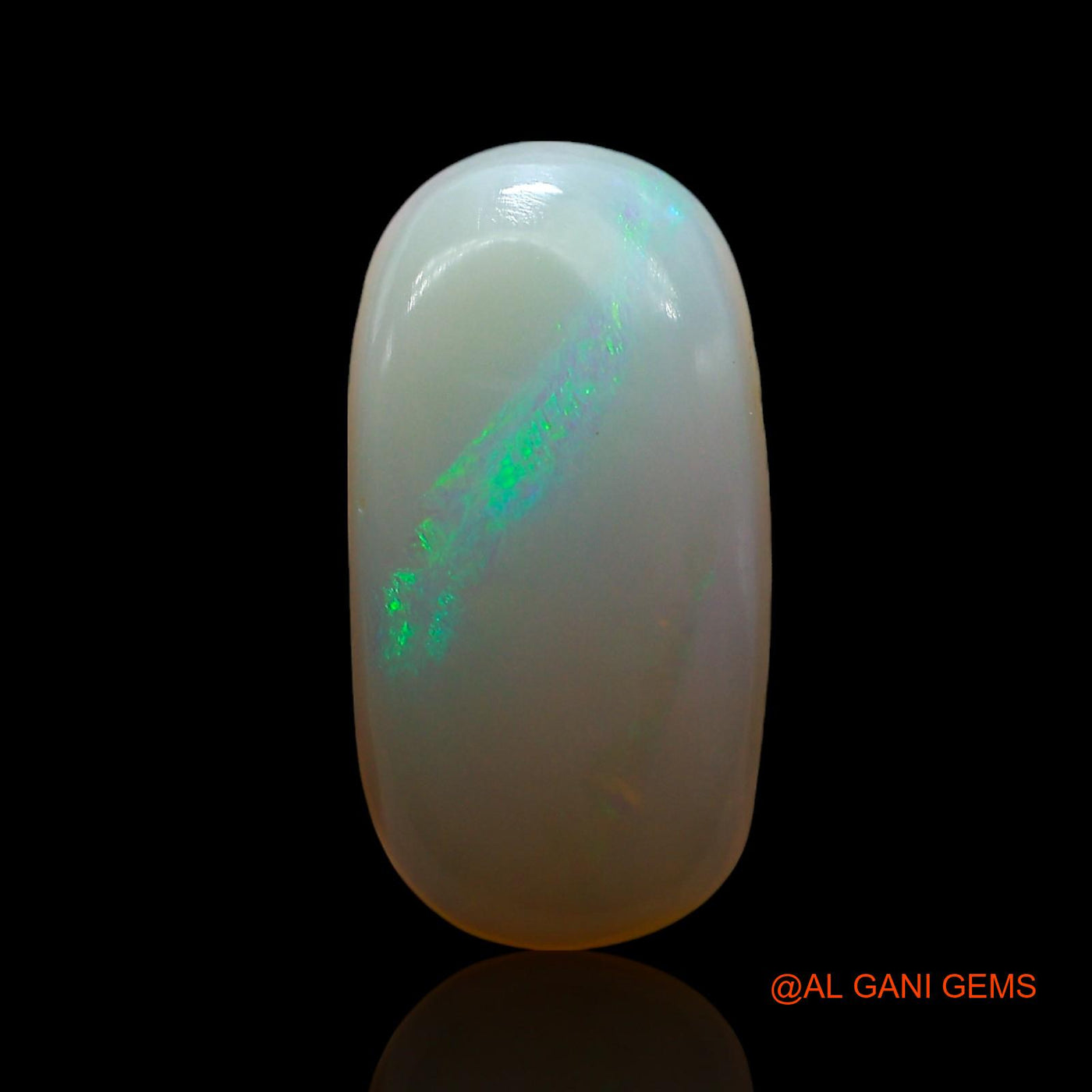 3.00 Cts Natural Australian Fire Opal Loose Gemstone Oval Cabochon 15x8x4 mm AF-993