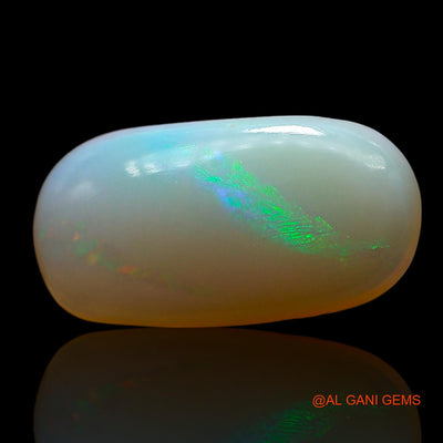 3.00 Cts Natural Australian Fire Opal Loose Gemstone Oval Cabochon 15x8x4 mm AF-993