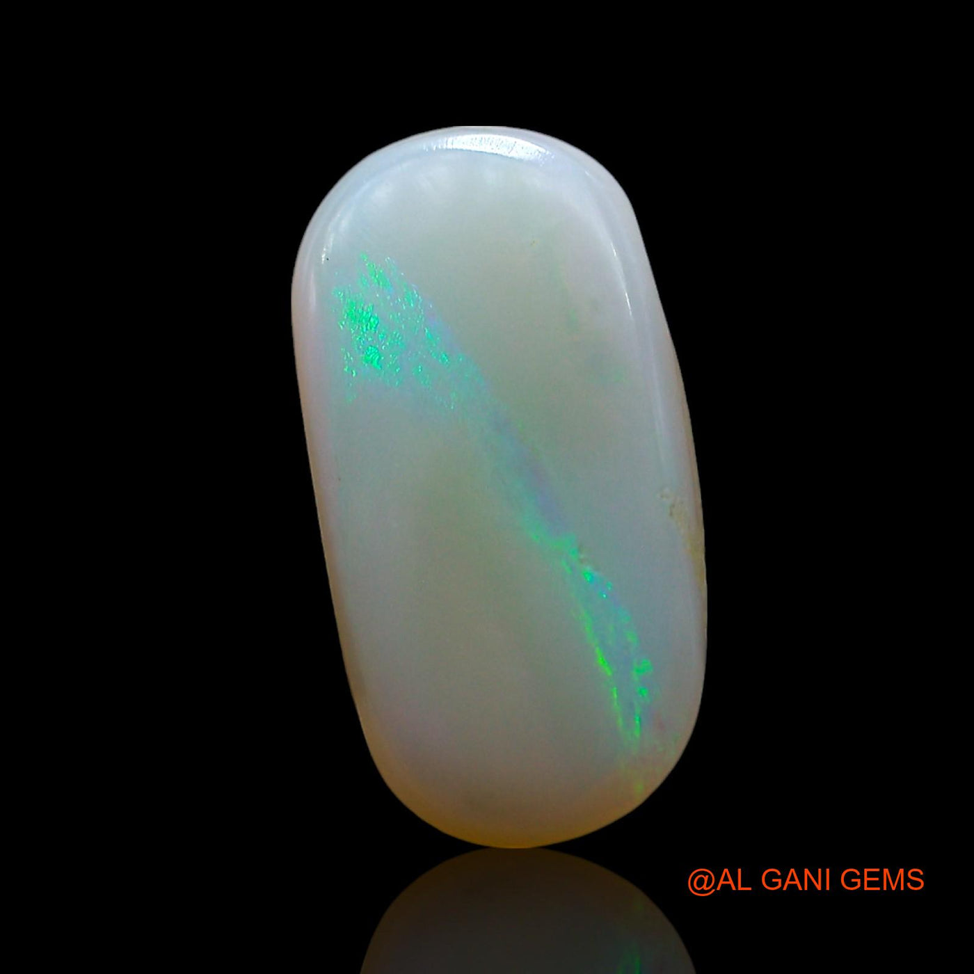 3.00 Cts Natural Australian Fire Opal Loose Gemstone Oval Cabochon 15x8x4 mm AF-993