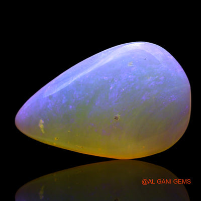 Natural Fire Opal Gemstone 2.00 Cts Loose Pear Cabochon From Australia 15x9x3 mm AF-994