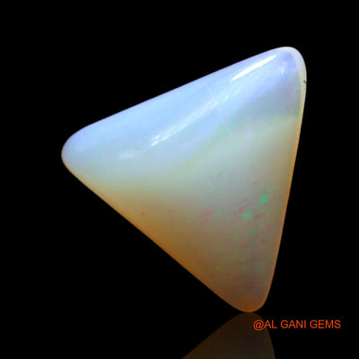 1.00 Cts Natural Australian Fire Opal Loose Gemstone Trillion Cabochon 10x9x3 mm AF-998