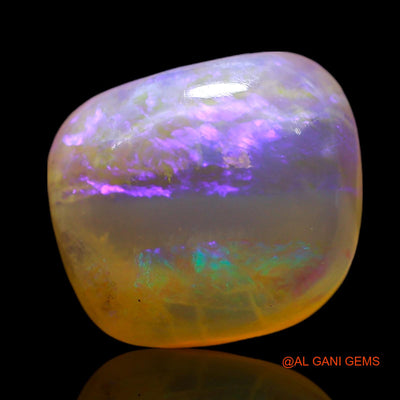 Natural Untreated Fire Opal Loose Gemstone Fancy Cabochon From Australia 2.00 Cts 9x8x4 mm AF-999