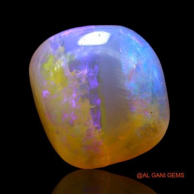 Natural Untreated Fire Opal Loose Gemstone Fancy Cabochon From Australia 2.00 Cts 9x8x4 mm AF-999