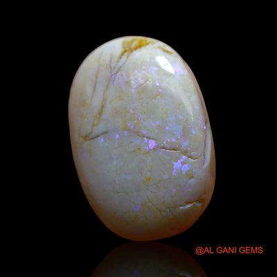 17.00 Cts Natural Australian Fire Opal Oval Cabochon Loose Gemstone For Jewelry 22x15x7 mm AF-9