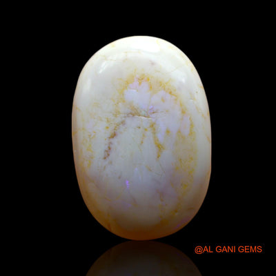 17.00 Cts Natural Australian Fire Opal Oval Cabochon Loose Gemstone For Jewelry 22x15x7 mm AF-9